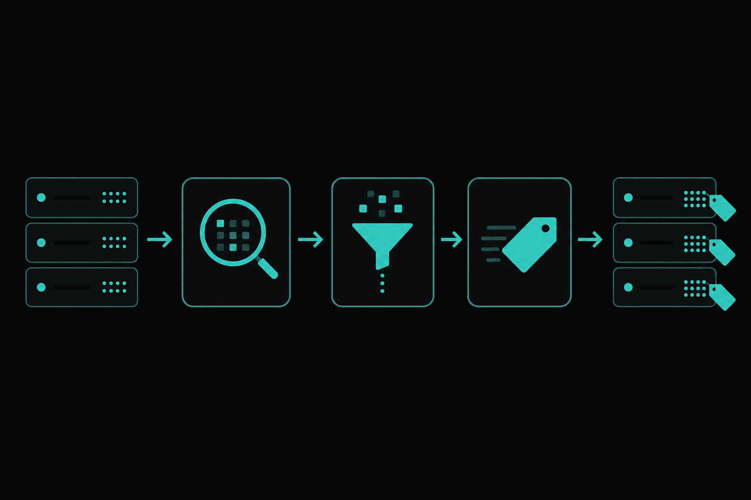Fluxo browser para servidor e destinos de dados