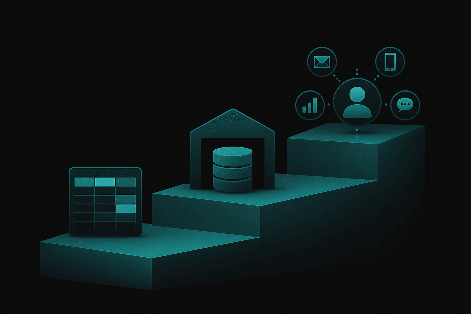 Stack proporcional por estagio de maturidade